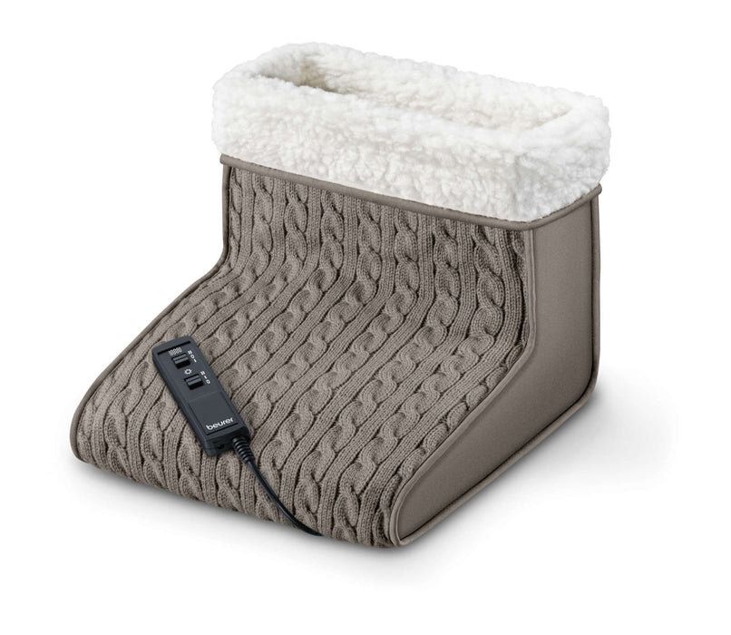 Beurer FWM 45 Massage foot warmer; 2 temperature and massage settings; washeble by hand, 16 Watts; 32(L)x26(B)x26(H)