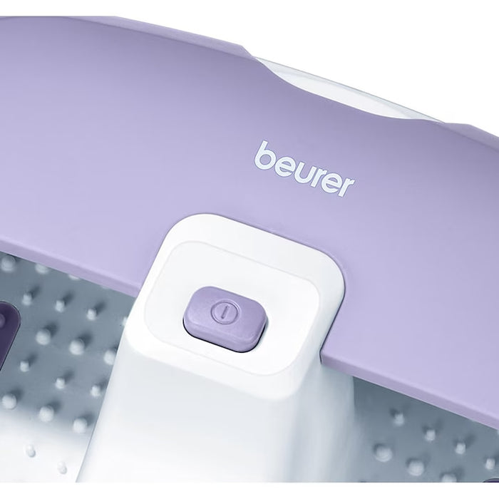 Beurer FB 12 foot spa; bubble massage, vibration massage,3 functions; water tempering,draining outlet