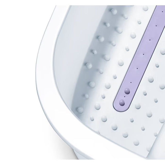Beurer FB 12 foot spa; bubble massage, vibration massage,3 functions; water tempering,draining outlet