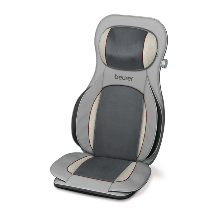 Beurer MG 320 Shiatsu air compression seat cover; Penetrating 3-in-1 massage with Shiatsu, air pressure  and spot massage; Soothing neck massage