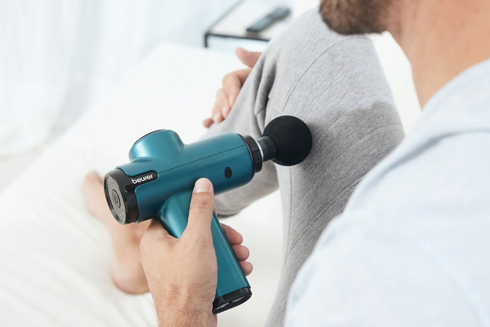 Beurer MG 99 deep tissue massager, 5 intensity levels, 4 massage attachments, Lithium-ion battery up to 5h of use