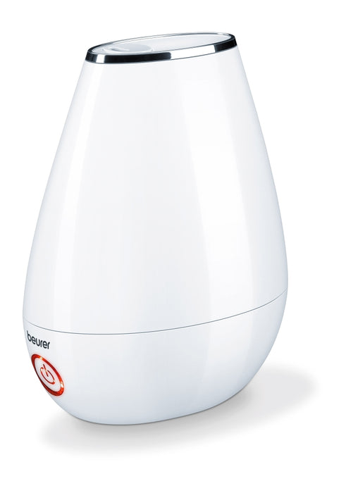 Beurer LB 37 air humidifier white; ultrasound humidification technology; 15 aroma pads; clianing brush; 20 watts; max. 20m2