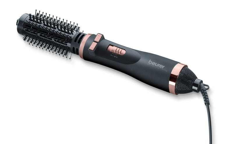 Beurer HT 80 Rotating hot air brush, ionic function, caremic coating, 2 attachments-curling brush,heated brush, 2 heat settings