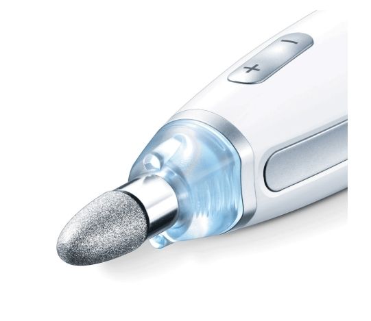 Beurer MP 62 Manicure / pedicure set ; 10 attachments; adjustable speed; left/right rotation; LED light; storage case