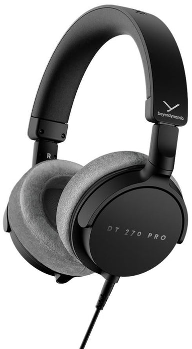 Beyerdynamic DT 270 Pro 80 Ohm Wired Over-Ear Headphones Black EU