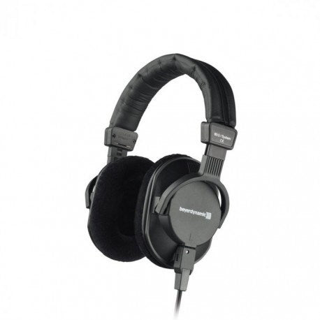 Beyerdynamic DT 250 80 Ohm Wired Over-Ear Headphones with Detachable Cable Black EU