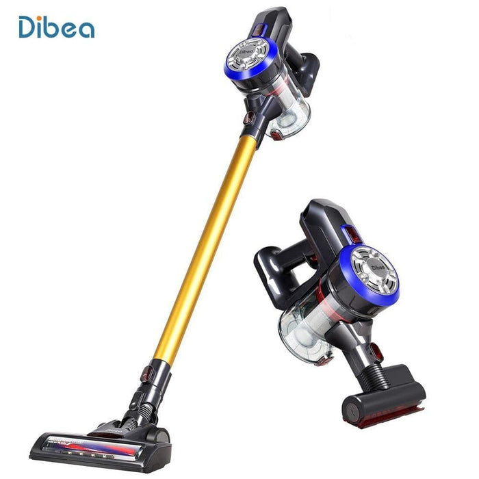 Wireless 2in1 super strong vacuum cleaner with charging station and own container Dibea D18