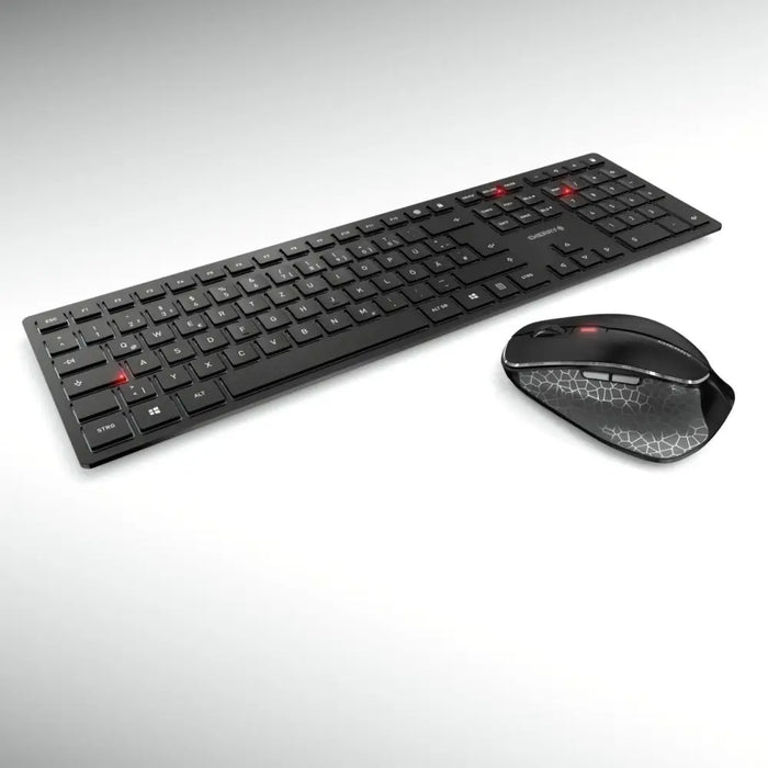 Безжична клавиатура с мишка CHERRY DW 9500 SLIM - Клавиатури<<<Компютърна периферия<<<ValiAPI