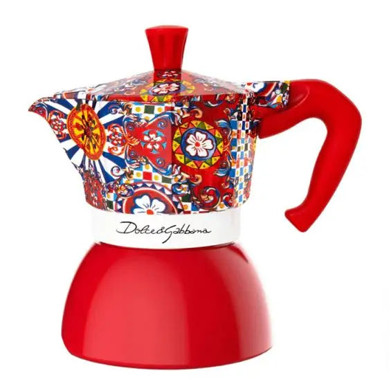 Bialetti Dolce&Gabbana Moka Induction coffee maker for 4 cups - Аксесоари за кафемашини<<<Кафемашини<<<Малки