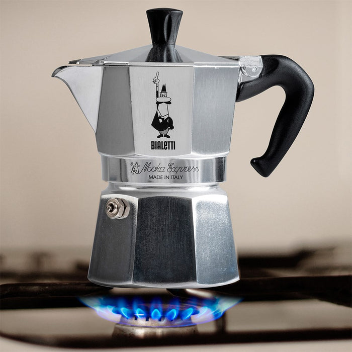 Bialetti Moka Express Moka pot 0.775 L Aluminium, Black