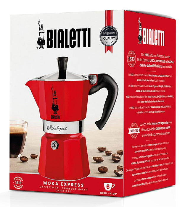 Bialetti Moka Express Moka pot Red