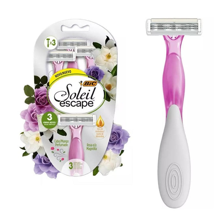 RAZOR SOLEIL ESCAPE 3 MOTHER'S TEAR/ROSE BL3 BIC