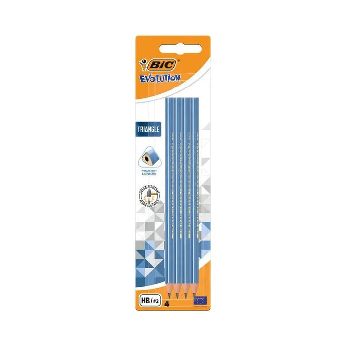 PENCIL WITHOUT RUBBER EVOLUTION TRIANGULAR B4 BIC