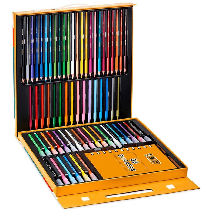 BIC COLORING ACTIVITY CASE SET