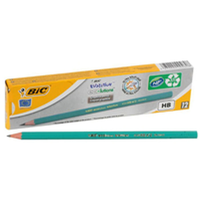 Pencils Bic Recycled material HB (12 Units)