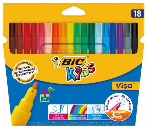 FEEL MASTERS VISA 18 pcs. BIC