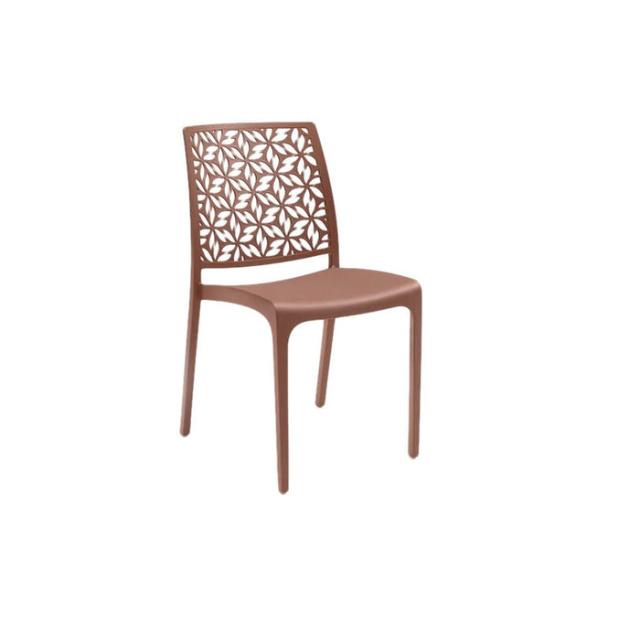 GARDEN CHAIR 46X57X81CM BRICK RED BICA NINFA