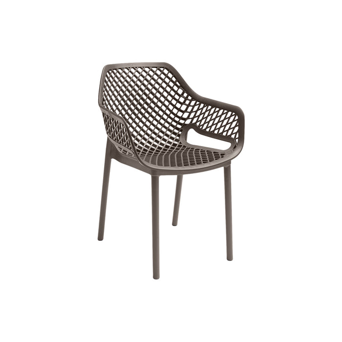 GARDEN CHAIR 58X60X82 TAUPE BICA KYARA