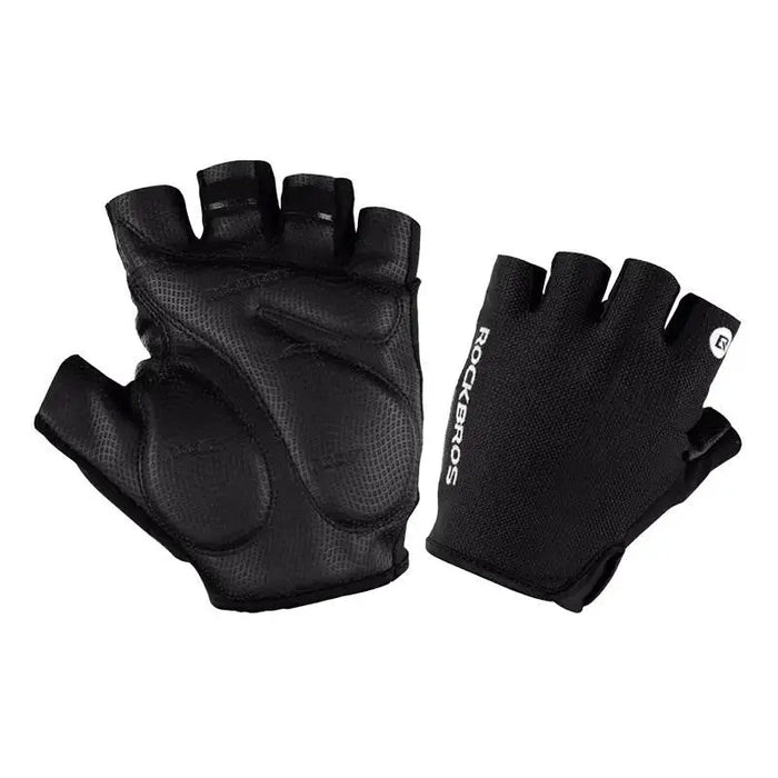 Bicycle half finger gloves Rockbros S106BK-M Size: M (black) - Clothing<<<Bicycle accessories<<<Sport<<<InnproXML
