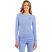 Bielizna termoaktywna z długim rękawem Odlo BL TOP crew neck l/s ACTIVE WARM roz. S Niebiesko-szara - Thermoactive