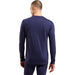 Bielizna termoaktywna z długim rękawem Odlo BL TOP crew neck l/s MERINO 200 roz. L Niebieska - Thermoactive