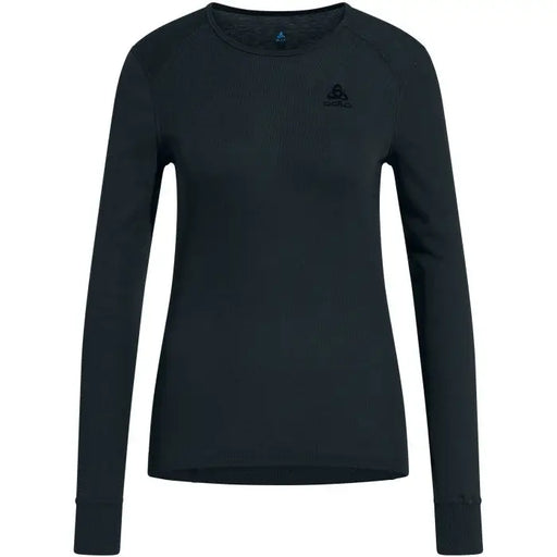 Bielizna termoaktywna z długim rękawem Odlo BL TOP crew neck l/s ACTIVE WARM roz. M Niebiesko-szara - Thermoactive