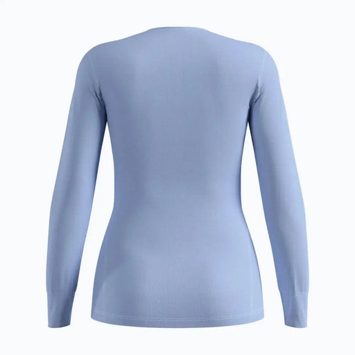 Bielizna termoaktywna z długim rękawem Odlo BL TOP crew neck s/s ACTIVE WARM roz. M Niebieska - Thermoactive