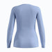 Bielizna termoaktywna z długim rękawem Odlo BL TOP crew neck s/s ACTIVE WARM roz. M Niebieska - Thermoactive