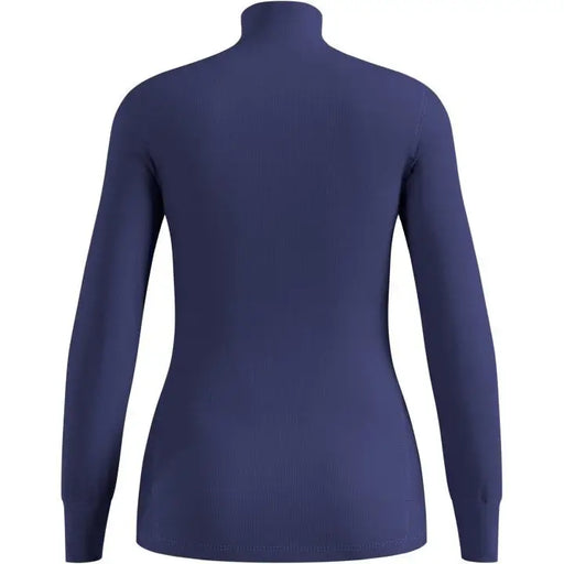 Bielizna termoaktywna z długim rękawem Odlo BL TOP turtle neck l/s ACTIVE WARM roz. S Niebieska - Thermoactive