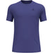 Bielizna termoaktywna z krótkim rękawem Odlo BL TOP crew neck l/s MERINO 160 roz. L Niebieska - Thermoactive