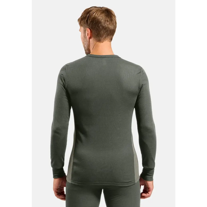 Bielizna termoaktywna - zestaw Odlo Set ACTIVE WARM Special Set roz. M Ciemnoszara - Thermoactive