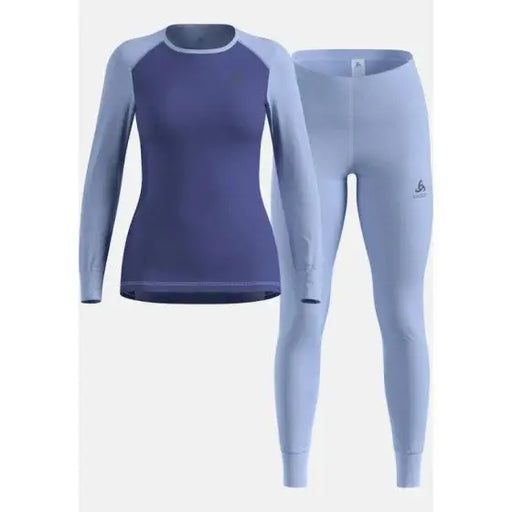 Bielizna termoaktywna - zestaw Odlo Set ACTIVE WARM Special Set roz. S Granatowa - Thermoactive
