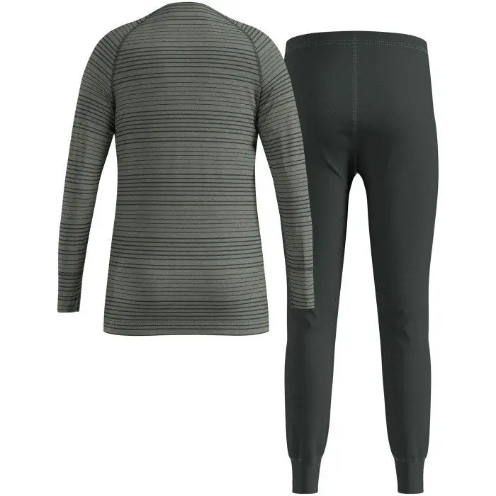 Bielizna termoaktywna - zestaw Odlo Set long ACTIVE WARM SET roz. 116cm Szara - Thermoactive