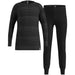 Bielizna termoaktywna - zestaw Odlo Set long ACTIVE WARM SET roz. 152cm Czarna - Thermoactive