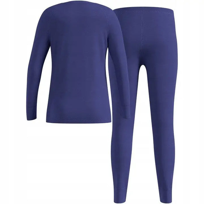 Bielizna termoaktywna - zestaw Odlo Set long MERINO 200 roz. 128cm Niebieska - Thermoactive underwearODM-BTE<<<Military