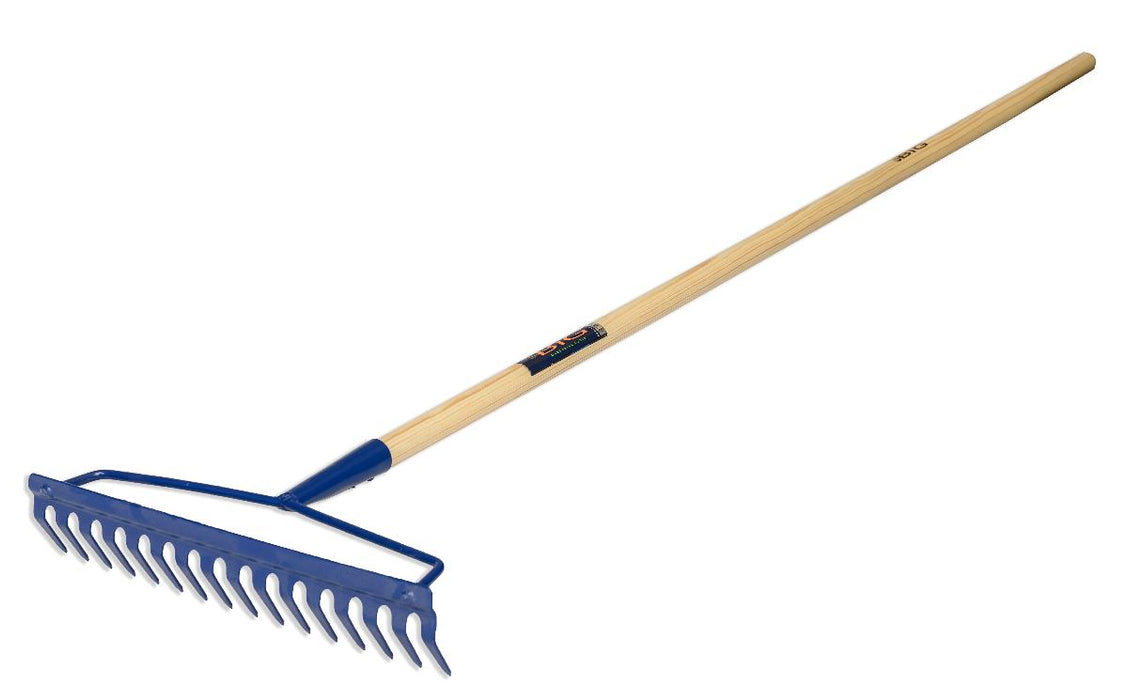 REINFORCED GRASS RAKE WITH 18 TEETH BIG
