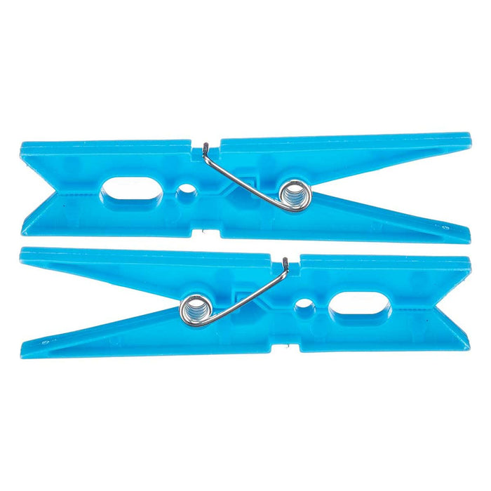 Clothes Pegs Multicolour Plastic 15 x 29 x 4,5 cm 1,2 x 9,5 x 9,5 cm Set 24 Pieces (24 Units)