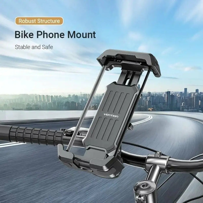 Bike Phone Holder Vention KSFB0 Black - Електроника GPS и Автомобил<<<Компютри| Електроника<<<BigBuy&&&Поставки за
