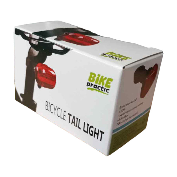 REAR LIGHT FOR BICYCLE BIKE PRACTIC