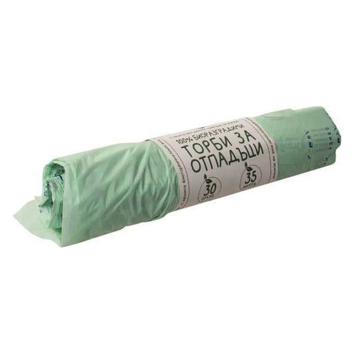 BIO WASTE BAGS 35 L 30 PCS SCANCLEAN - Кошове и торби за отпадъци<<<Домашни потреби<<<Кухня<<<Praktiker