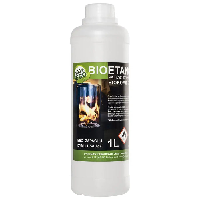 Bioalcohol bioethanol BIO fuel for biofireplace 1L - *Temporary category<<<HurtelXML