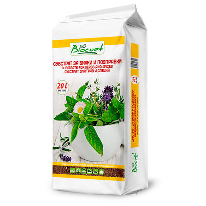 BIO SUBSTRATE FOR HERBS AND SPICES 20L BIOCOLOR