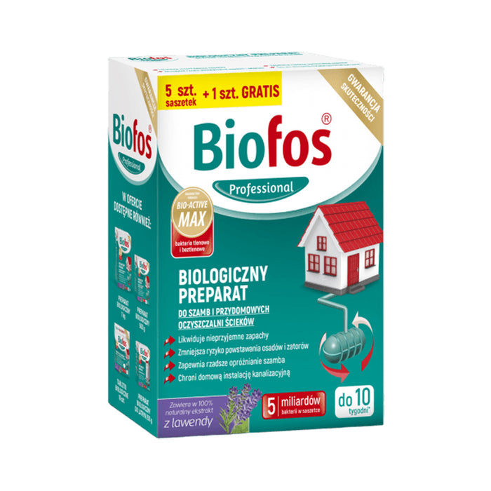 PREPARATION FOR SEPTIC TANKS 6X25 GR BIOFOS