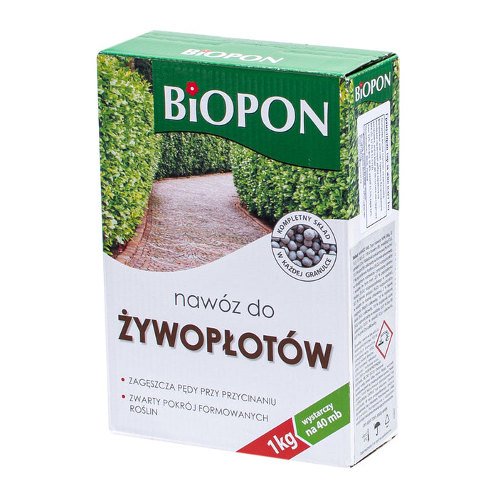 SOLID FERTILIZER FOR HEDGES 1KG BIOPON