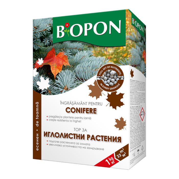 SOLID FERTILIZER FOR CONTINUOUS PLANTS 1KG BIOPON