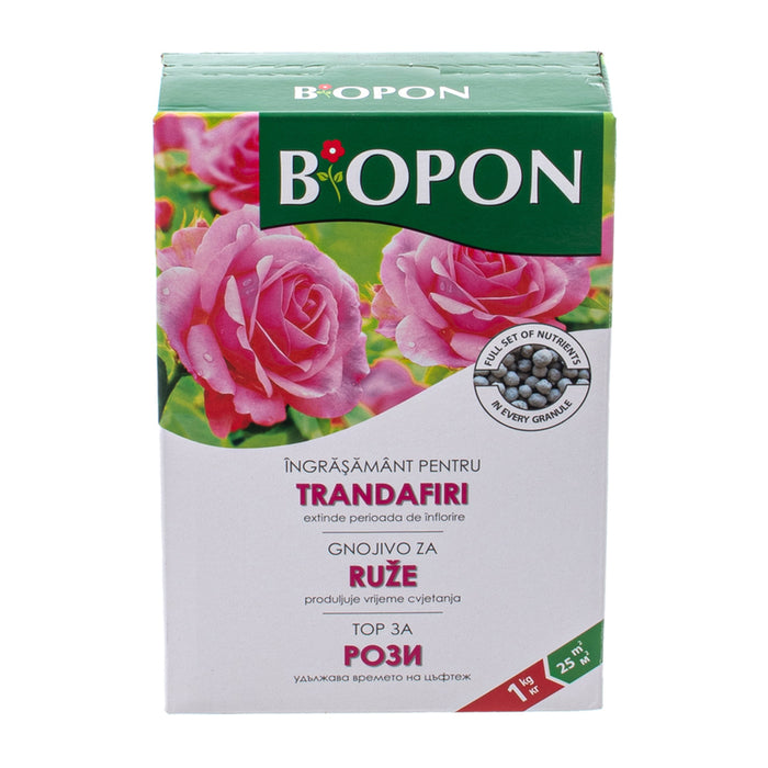 SOLID FERTILIZER FOR ROSES 1KG BIOPON
