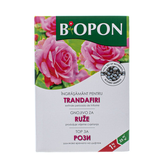 SOLID FERTILIZER FOR ROSES 1KG BIOPON