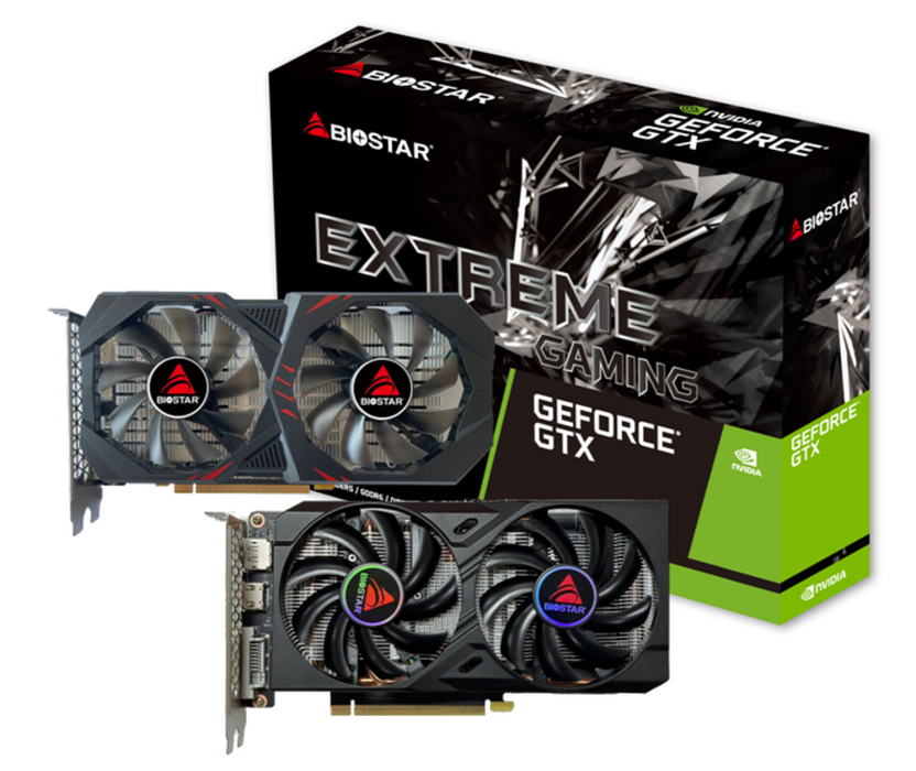 Video card BIOSTAR GeForce GTX 1660 TI, 6GB, GDDR6