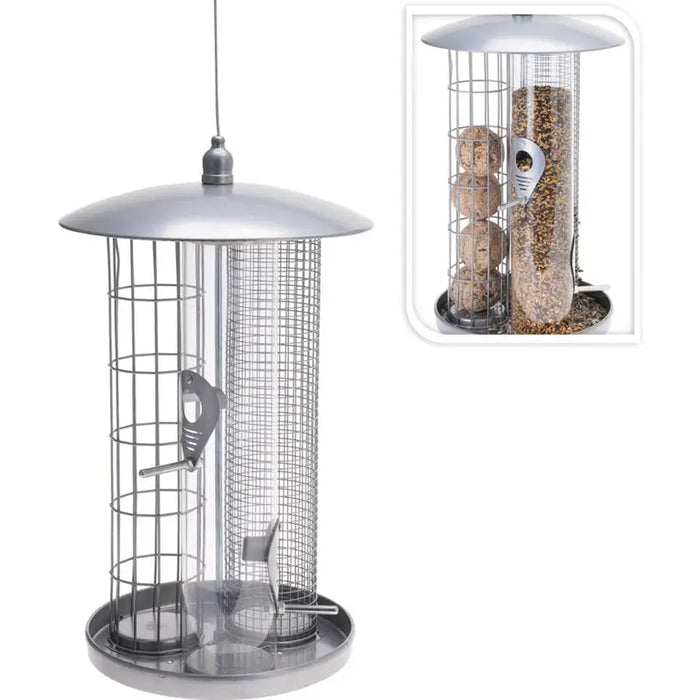 BIRD FEEDER HOUSE 22X36CM PROGARDEN CR1001300 - За домашни любимци<<<Градина<<<Praktiker