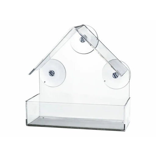 Bird feeder Trixie Transparent 225 ml 15 × 15 × 6 CM - Домашни Животни<<<Дом Градина<<<BigBuy&&&Купички за храна и